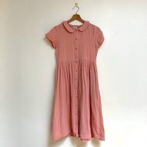 Olli Ella Soolip Organic Cotton Dress in Pink